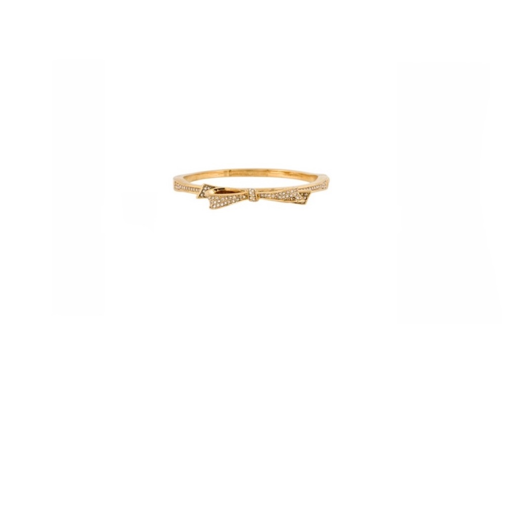 KATE SPADE “SPARKLING BOW” BANGLE